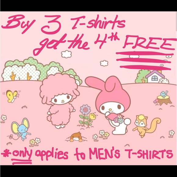 Other - ‼️❣️BUY 3 T-SHIRTS GET THE 4TH ONE FREE❣️‼️ONLY APPLIES TO MENS T-SHIRTS:)